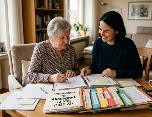 Pflegegrad beantragen – welche Unterlagen Sie brauchen